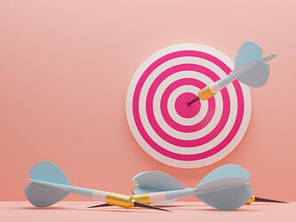 dart hitting target
